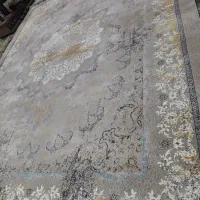 یه تخته فرش ۱۲متری ۷۰۰شانه تمام نخ گل برجسته