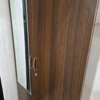 جاکفشی بزرگ و جادار با آینه ، طرح چوب