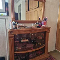 اینه کنسول آنتیک چوبی