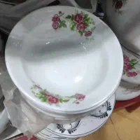 گل سرخی|ظروف سرو و پذیرایی|عجب شیر, |دیوار