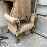 مبل راحتی استیل
