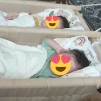 گهواره ننو دوقلو پایه فلزی