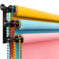 پرده عکاسی فن سفید و رنگی