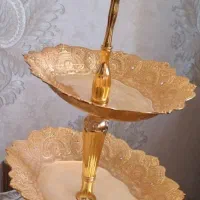 شیرینی خوری دو طبقه طرح طلا