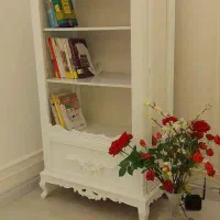 قفسه کتاب و بوفه