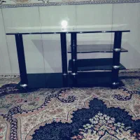 میز تلوزیون شیشه ایی