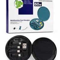 ست کابل شارژ چندکاره 60 وات مدل Data Cable Set