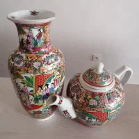 گلدان وقوری گل مرغی ورق بزنید