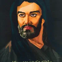 تابلو فرش ابریشم دست بافت تمثال امام حسین ع