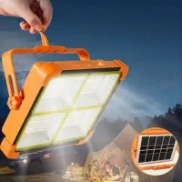 نور قوی همیشه همراهته/ پرژکتور شارژی خورشیدی V100