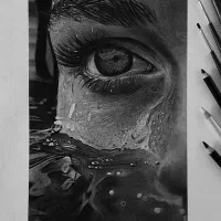 نقاشی چهره هدیه