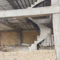 پله گرد بتنی