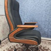 صندلی چرم دسته خلبانی