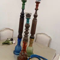 3عدد قلیان چوب سرخ