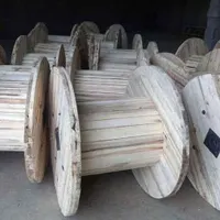 قرقره کابل چوبی