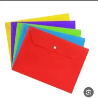 پوشه دکمه ای و کاغذی عمده