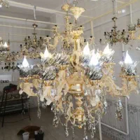 لوستر آلمینیومی وبرنزی