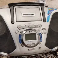 رادیو ضبط کاست خور سی دی مدل LG