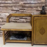 میز تلفن چوب روسی