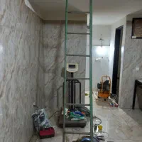 نردبان فلزی بسیار مستحکم و سنگین وزن
