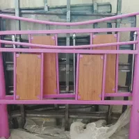 تختخواب یک نفره به همراه تشک