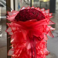 دسته گل رز ۲۰ شاخه + تزیین رایگان