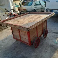 گاری طبق دار اهنی