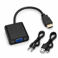 تبدیل HDMI به VGA با خروجی صدا کیفیت Full HD 1080P