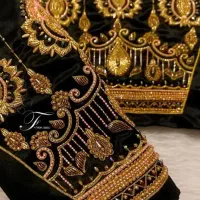 تخفیف ویژه شلواربندری پایه ملیله کاموا گلابتونی