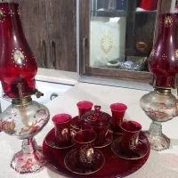 گردسوز و استکان و قندان شاه عباسی