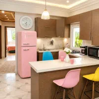 دوخوابه VIP ۹۰ متری روف‌گاردن و جکوزی دار