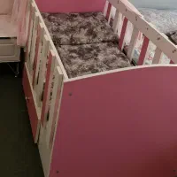تخت کودک با تشک و تخته