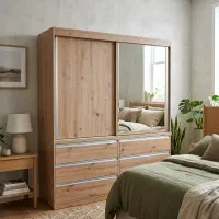 کمد ریلی آینه دار مدرن