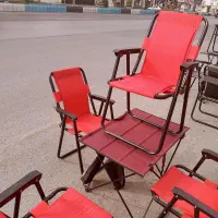 صندلی تاشو لوله  ۲۵ جفت فوم طبی راحت نشین ۱۸۰ کیلو