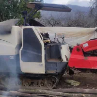 دستگاه کمباین برنج بر