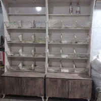 دوعددبوفه ومیز وصندلی