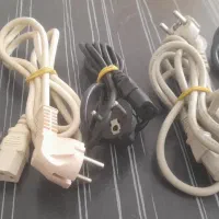 کابل برق پاور دو پین و سه پین کامپیوتر و تبلت