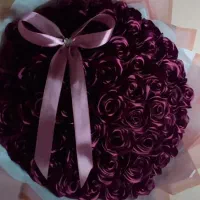 دسته گل روبانی سفارشی برای تولد و مراسمات شما