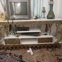 میز تلویزیون برنجی