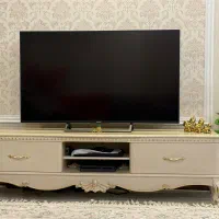 میز تلویزیون برند پامچال / رنگ رزگلد