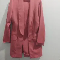 کت شلوار صورتی نو سالم