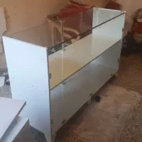 ویترین ام دی اف با شیشه ۱۰ میل