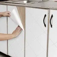 برچسب کابینت،کمد دیواری و ...