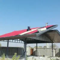 شیروانی آردواز آلاچیق سردری خرپا سوله حیاط خلوت