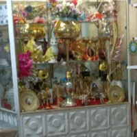 ویترین بوفه چرخ داردستساز