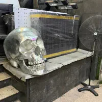 میز پیشخوان مشکی طلایی
