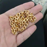 زنجیر طلا کاملا نو و سالم