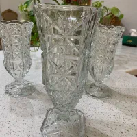 گلدان کریستال اصل فرنسه