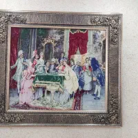 فرش دستبافت تبریز چله ابریشم|فرش|کرج, شهرک آسمان|دیوار