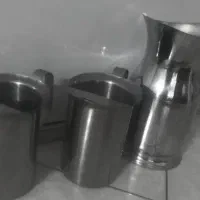 سه عدد پارچ استیل ضد زنگ (stainless steel 19-9)